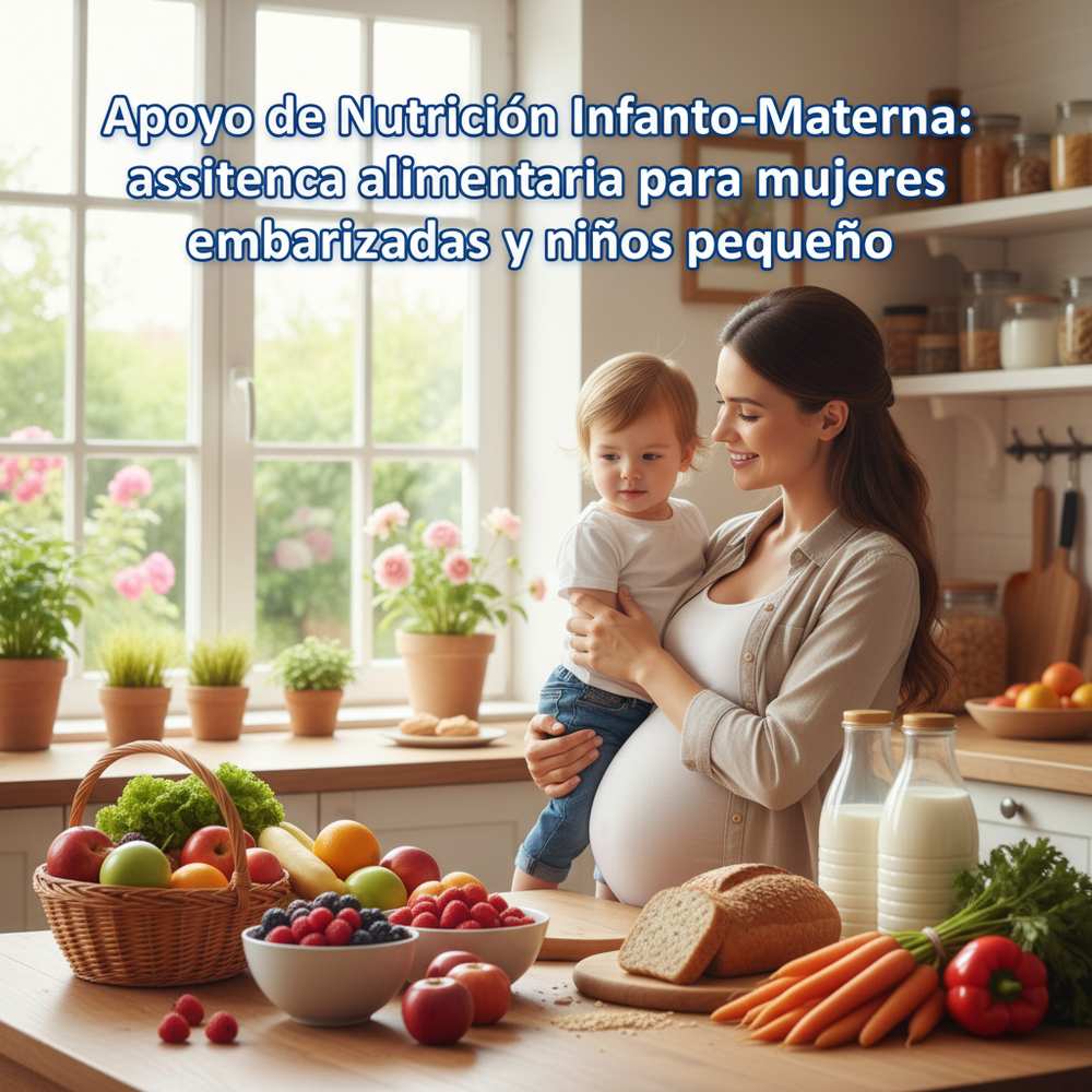 Apoyo de Nutrición Infanto-Materna: asistencia alimentaria para mujeres embarazadas y niños pequeños