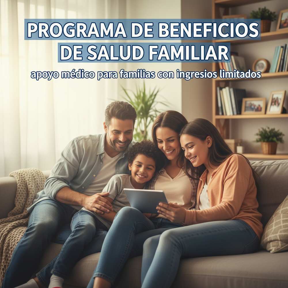 Programa de Beneficios de Salud Familiar: apoyo médico para familias con ingresos limitados